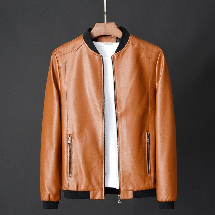 Trevor - Leather Jacket by Zaluma™